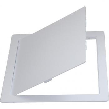 Panel Acceso Plástico Blanco