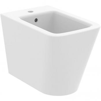 Stand-Bidet Blend Cube 355x540x400mm Seidenweiß