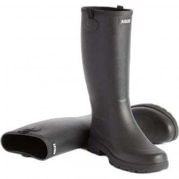 Aigle Alya High Black Leisure Boots for Women