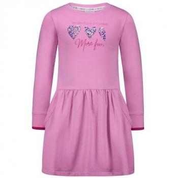 SALT AND PEPPER Jerseykleid Glitzernde Herzen, Gr. 140, casual