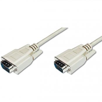DIGITUS VGA Monitor Anschlusskabel HD15 St/St 1,8m 3Coax/4C sw