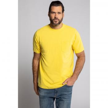 T-shirt gialla in cotone biologico 7XL, Uomo, JP1880