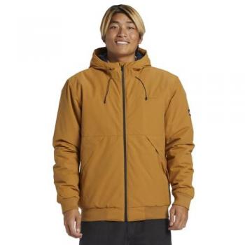 Quiksilver Giacca Brooks 5K Marrone Ocra XL