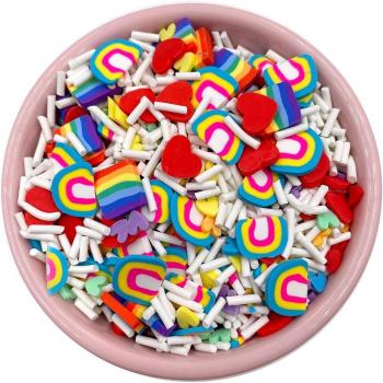 Relleno de arcilla para decoración de uñas, 20 g/lote