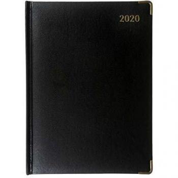 Black Weekly Planner by Collins, Classic Manager Series 2020