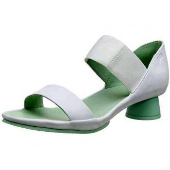 Camper Alright Sandal, Sandalias Mujer, Rosa (White Natural 100)