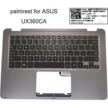 Teclado QWERTY para Asus ZenBook UX360CA UX360C, con reposamanos y cubierta superior, modelo 13NB0BA2AP0201