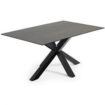 Plateau Noir Iron Moss Table Arya 160x90