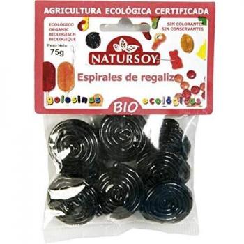 Natursoy Espirales de Regaliz 75 Gramos