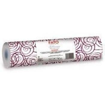 Runner linea Magie Fato bordeaux/bianco 0,40x24 mt
