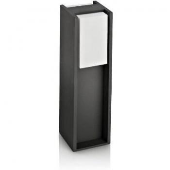 Philips Ecomoods Bridge Pedestal Light, Anthracite (Includes 1 x 14 W E27 Bulb)