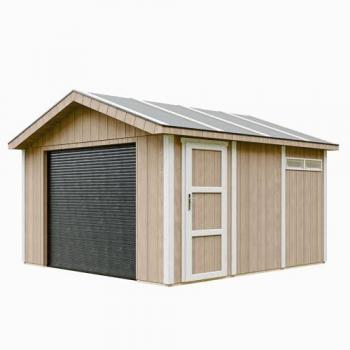 Garage Compact 13 m² – Design Premium – L378xl412 – Abri Timbela