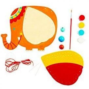 Borsa con stampa di elefante Hape E5131