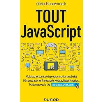 Tout JavaScript : Maîtrisez les bases de la programmation JavaScript, démarrez les frameworks Node.js, React, Angular... Pratiquez avec le site toutjavascript.com