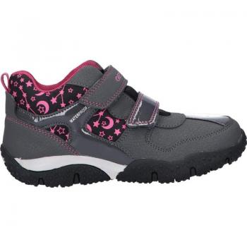 GEOX 0C Grey‑Fúcsia – Ponto de Performance para Meninas