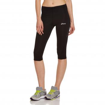 Asics Performance‑Black Lauflegging für Frauen – knielang, Größe XS (110430)