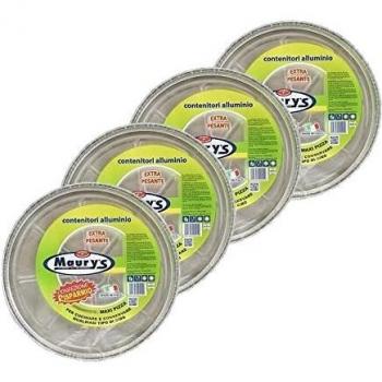 Maury's Set Professionale di Teglie Rotonde in Alluminio