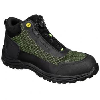 Stivali Sicurezza S3S ESD SR Nero e Verde 39
