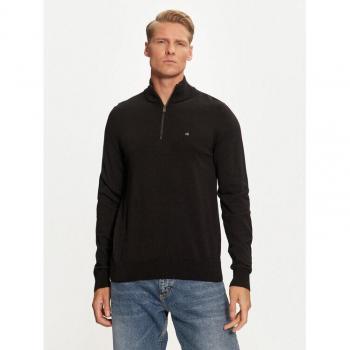 Calvin Klein Premium Pulli Schwarz – K10K113748, Slim-Fit‑Modell