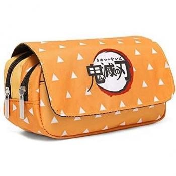 Nezuko & Zenitsu Themed Makeup and Stationery Organizer Pouch