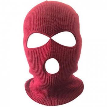 PeakComfort 3‑Hole Full Face Snow Mask