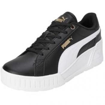Puma Karmen Wedge Plataforma Negra Blanca 38.5