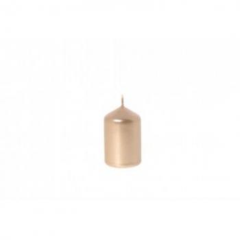 Candela Pillar Lucida Champagne 7x5 cm