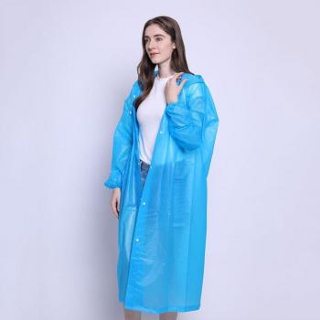 Vêtement de pluie PEVA unisexe