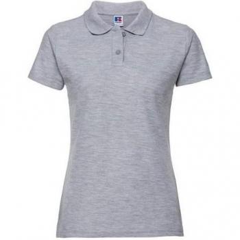 Russell Women's Polycotton Classic Polo Shirt (Light Oxford Grey)