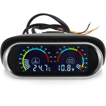 Jauge LCD 2 en 1 pour voiture