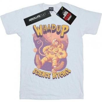 Whad Up Science Bitches T-shirt uomo a maniche lunghe bianco – The Big Bang Theory XXL
