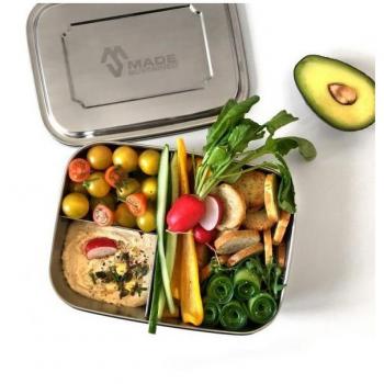 Made Sustained Nerezový svačinový box trio