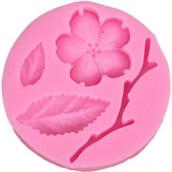 3D Baby Flower Fondant Mold for Baking and Crafts