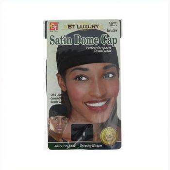 Beanie Luxury Domo Satén Negro Beauty Town 22041