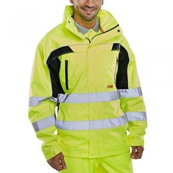 Luminous Yellow Hi-Vis Saturn Jacket