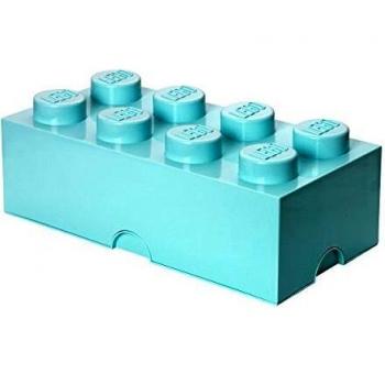 Contenitore Impilabile LEGO Brick 8 Aqua