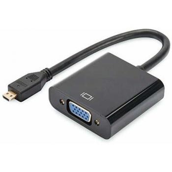 Micro HDMI to VGA converter adapter Typ D