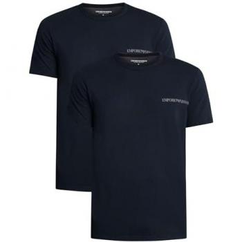 Emporio Armani Set 2 Magliette A Maniche Corte – Blu Notte XL