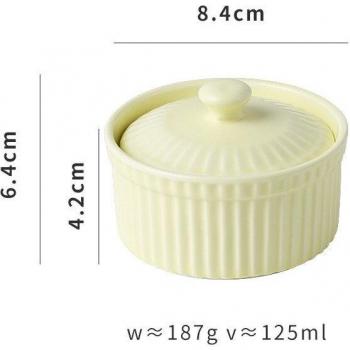 Egg Stew Pot with Lid for Kids