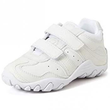 Pé de Tenis Geox Crush Brancos Masculinos Kids