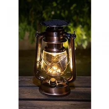 Soleil Storm Light – Galix, 58 lm, Inox & Verre, Éclaire 8h, Portable Solaire