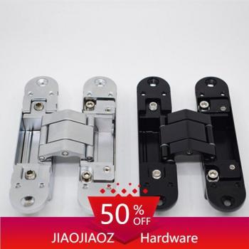 Invisible 3‑Dimensional Door Hinge – Adjustable Conceal 140 mm × 30 mm, 60 kg rating