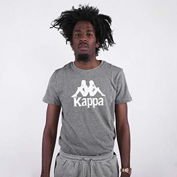 Kappa Estessi Unisex Oberteil Grau Mid-Melange L