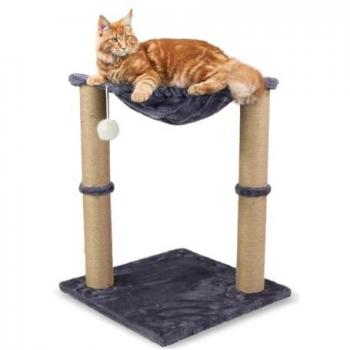 Rascador para Gatos Milo Mobiclinic® Pets 2 en 1 Hamaca y rascador 40 x 40 x 50 cm
