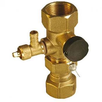 Robinet de Vidange avec Vanne à Bouchon Afriso 77934 G 1x1