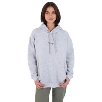 Kapuzenpulli „Script Only“ Light HTR Grey L