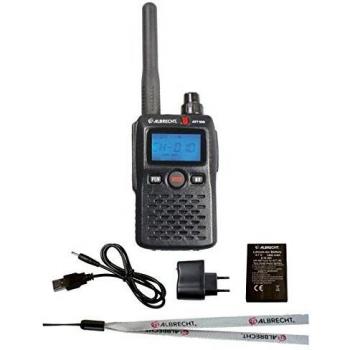Albrecht 2 km Walkie‑Talkie für TouristGuid – Schwarz