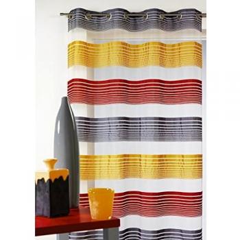 Rideau Voilage Organza Rouge 140 x 240 cm