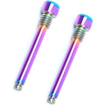 2 Pack M4 Titanium Alloy Bicycle Brake Caliper Bolts