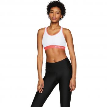 Under Armour Armour Mid Keyhole Sports Bra for Women in Blu